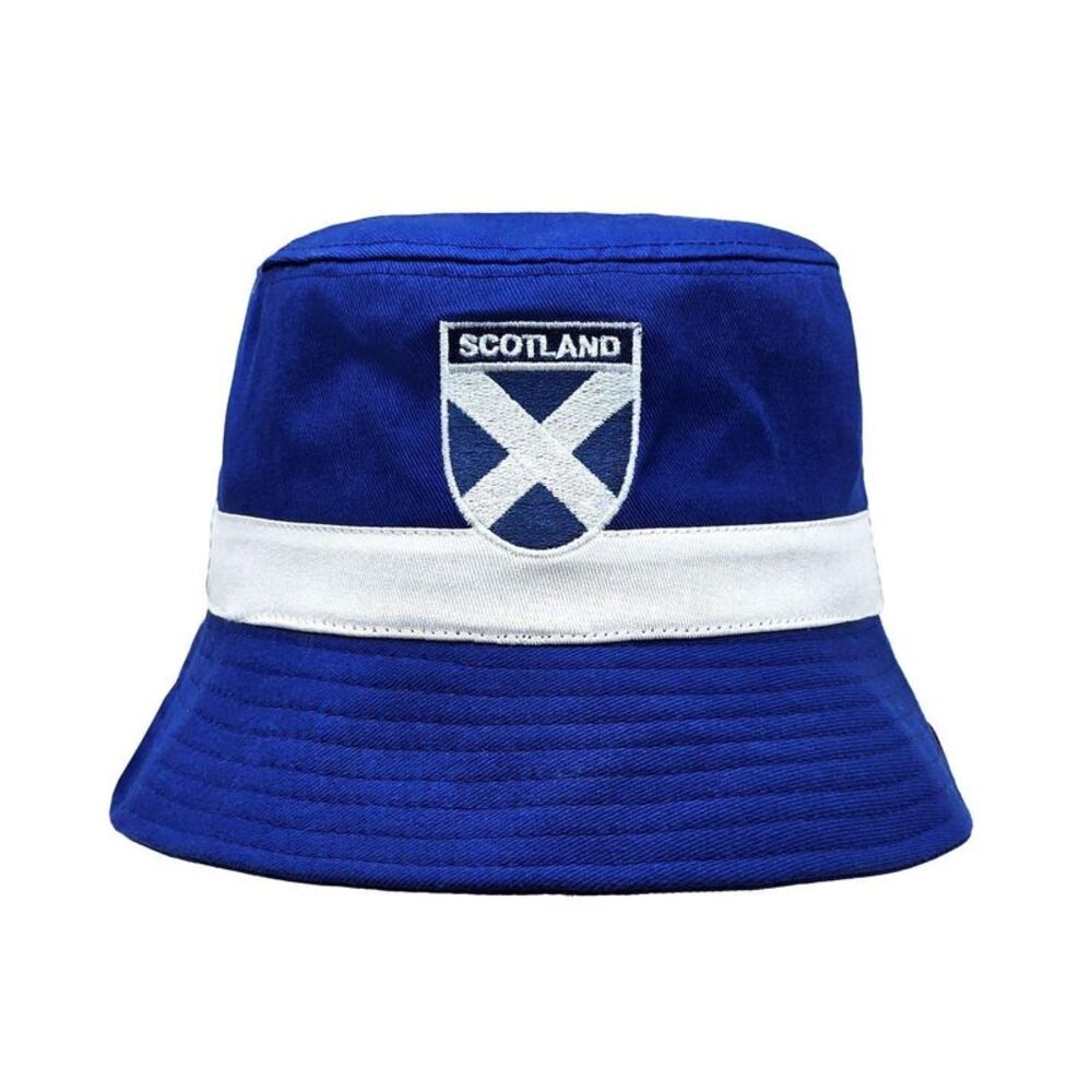 Team Unisex Adult Scotland Bucket Hat / Royal Blue